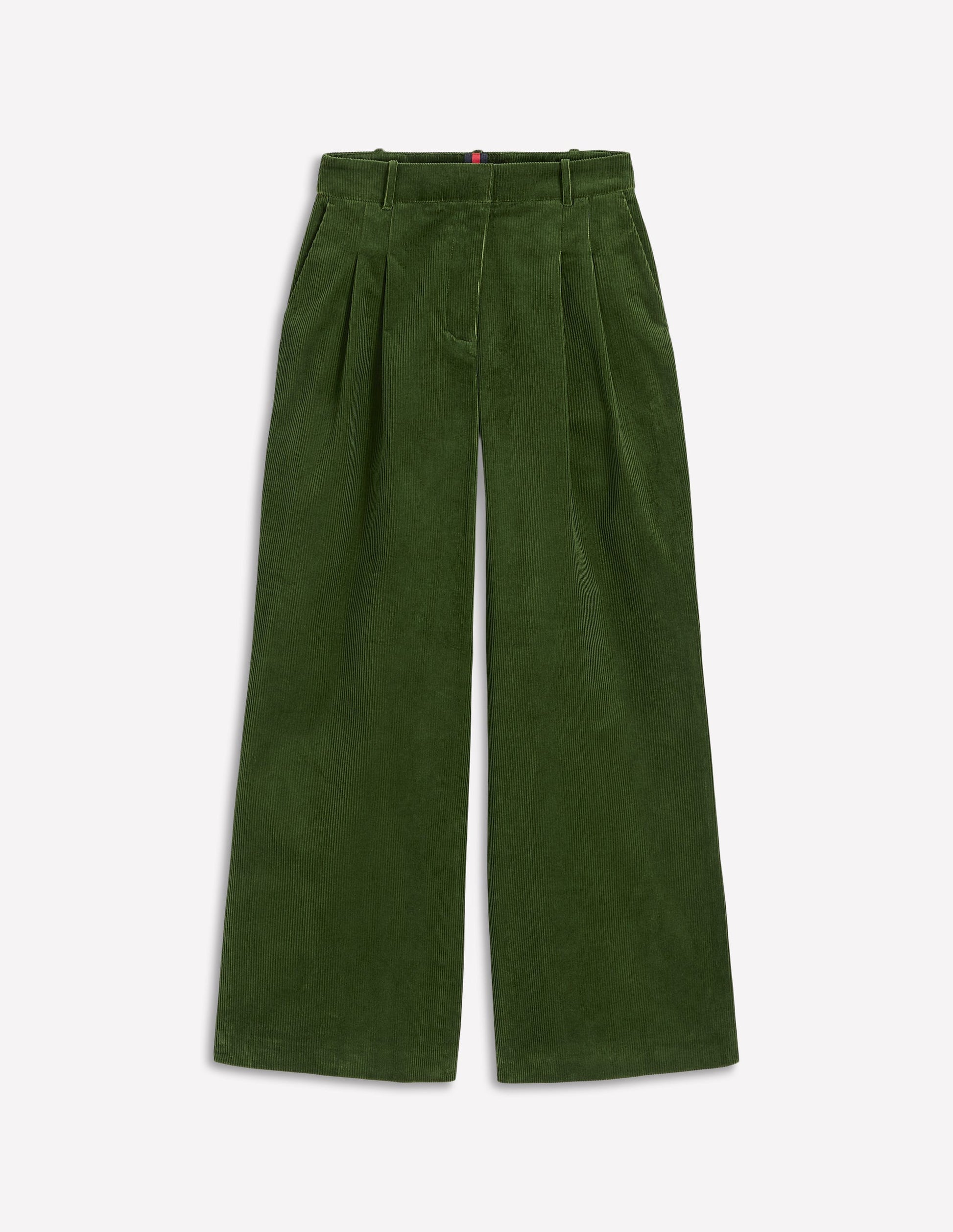 Kensington Cord Trousers-Green Fir-7