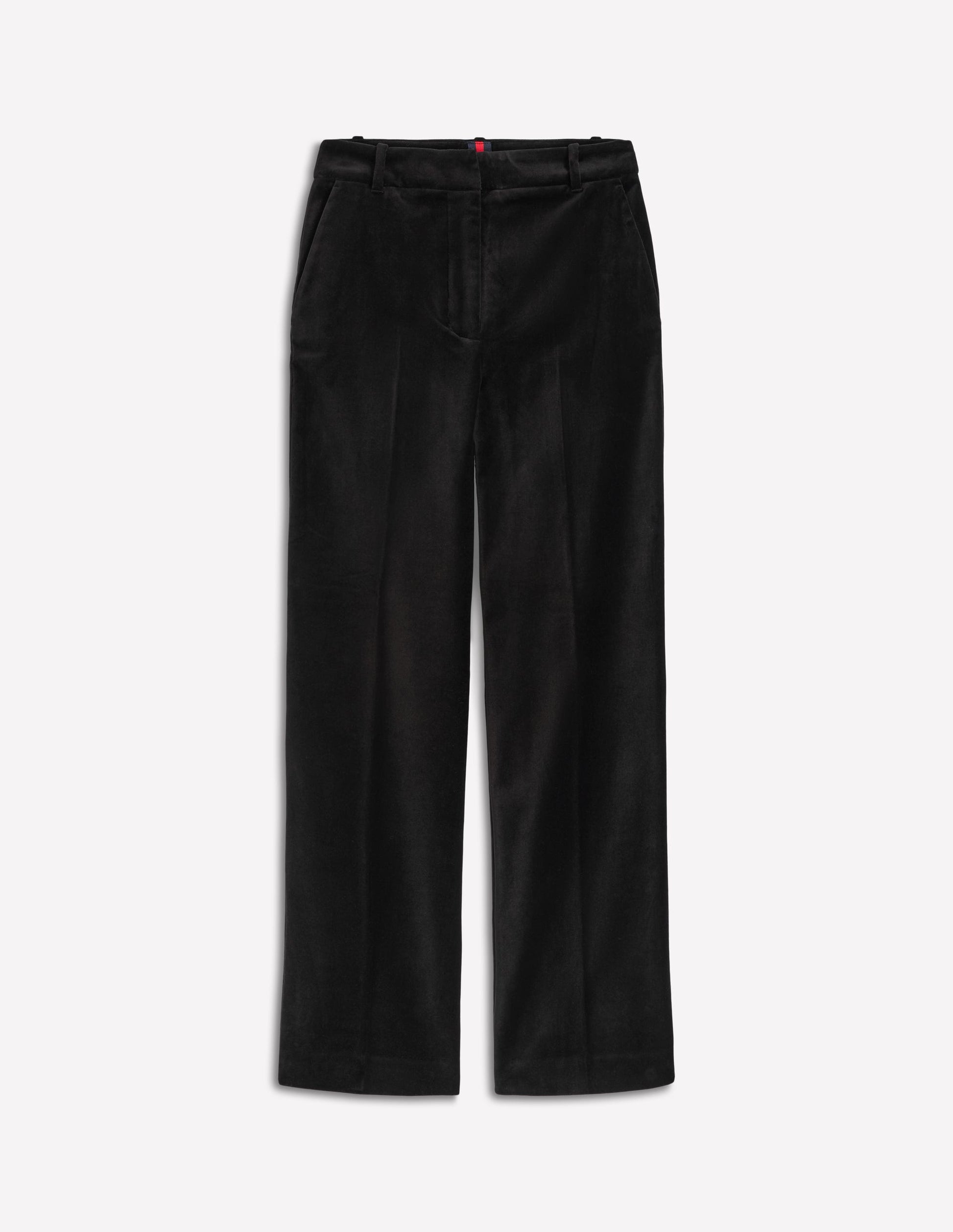 Canonbury Velvet Trousers-Black-5