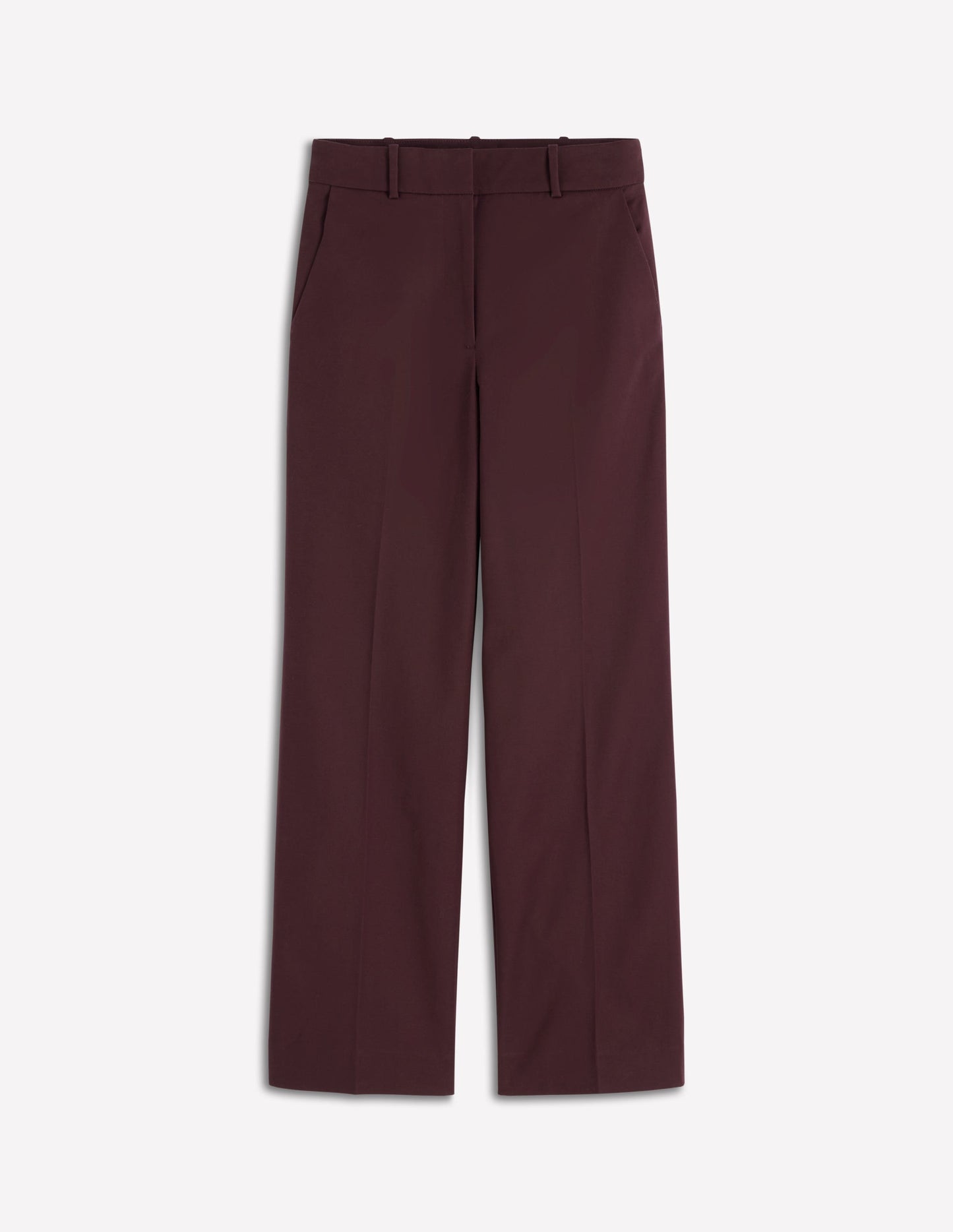 Canonbury 7/8 Trousers-Deep Aubergine