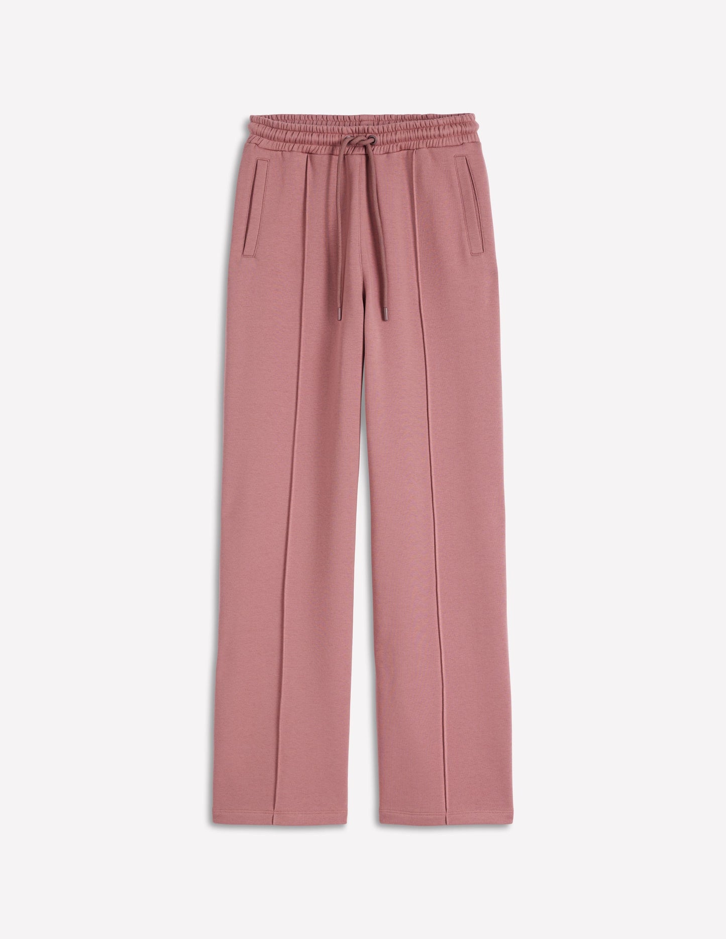 Wide Leg Joggers-Blushing Rose