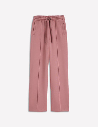 Wide Leg Joggers-Blushing Rose-5