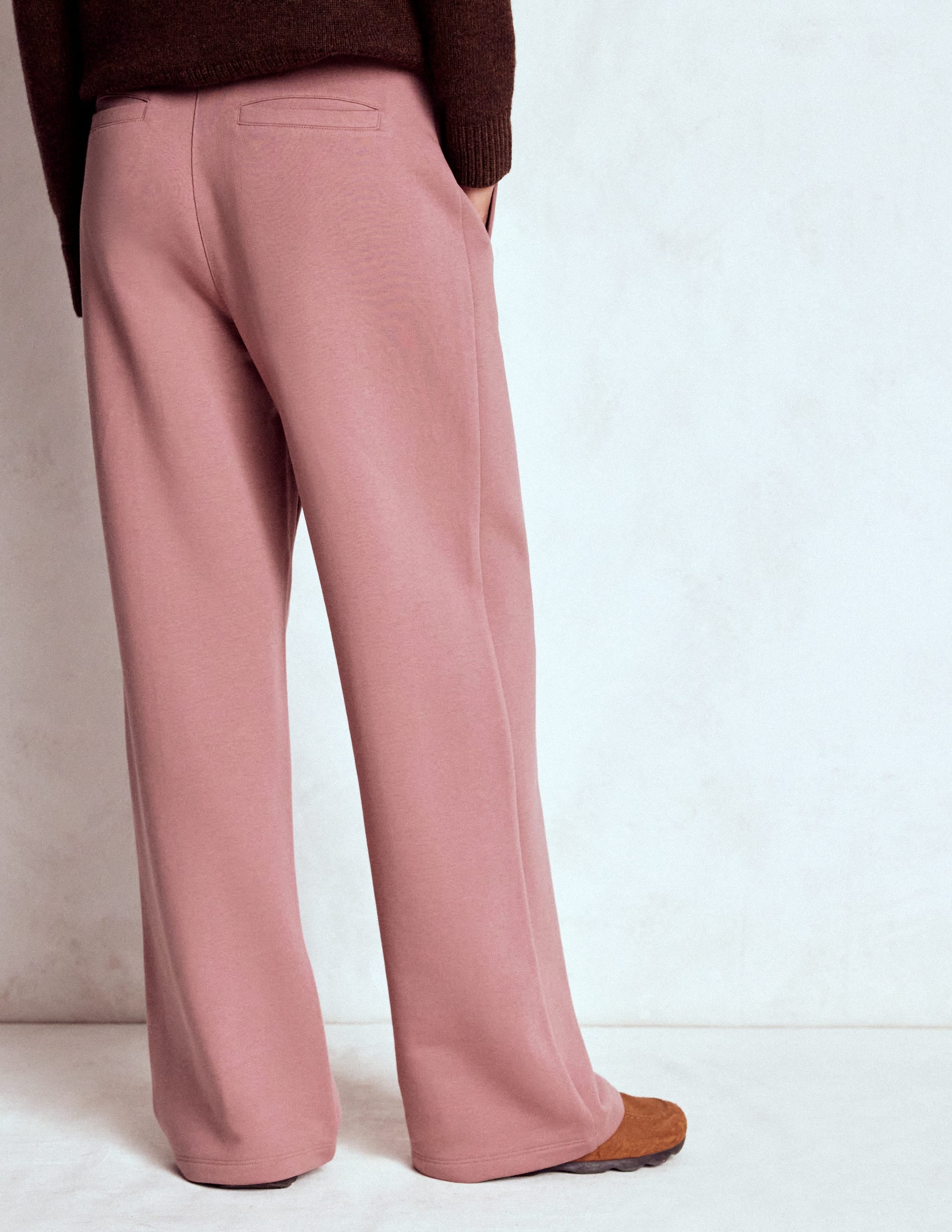 Wide Leg Joggers-Blushing Rose - Image 3