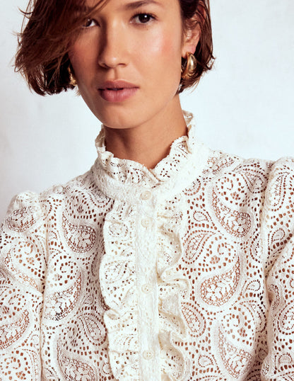 Sasha Lace Top-Ivory-2