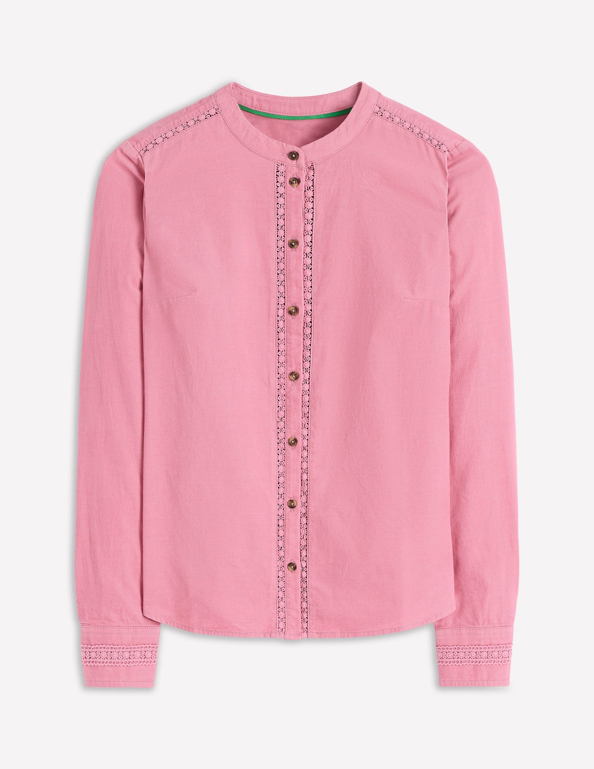 Victoria Cord Shirt-Blushing Rose-6