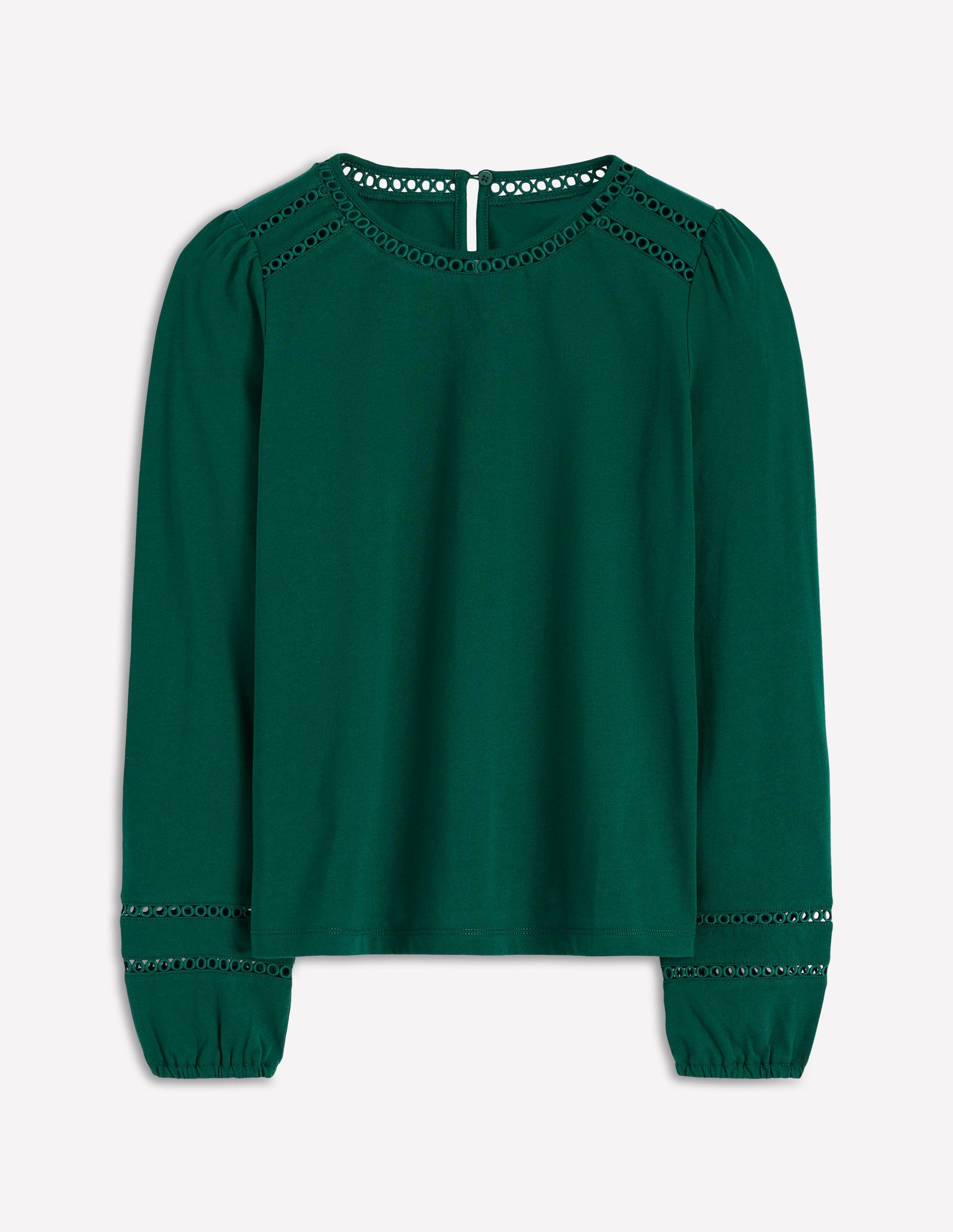 Flo Trim Detail Top-Emerald Night-5