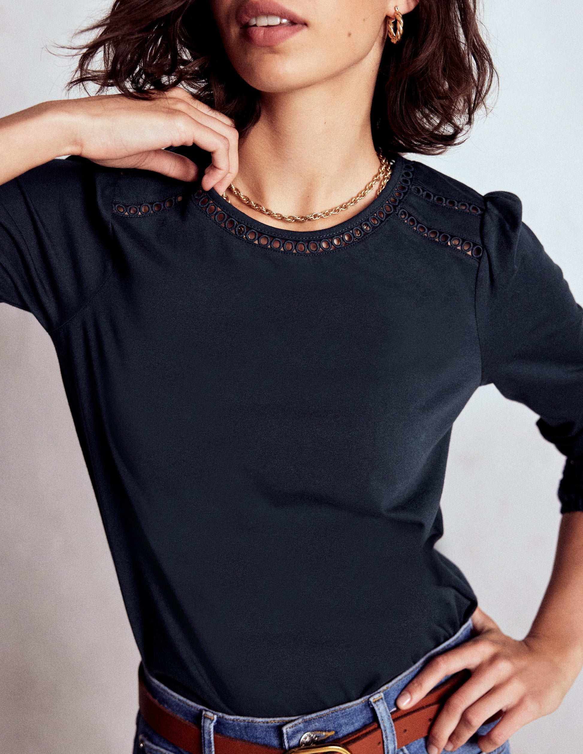 Flo Trim Detail Top-Navy-2