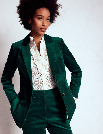 Stamford Cord Blazer-Fern-4