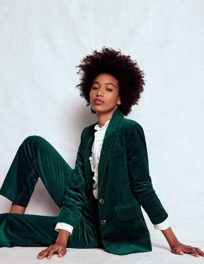 Stamford Cord Blazer-Fern-5