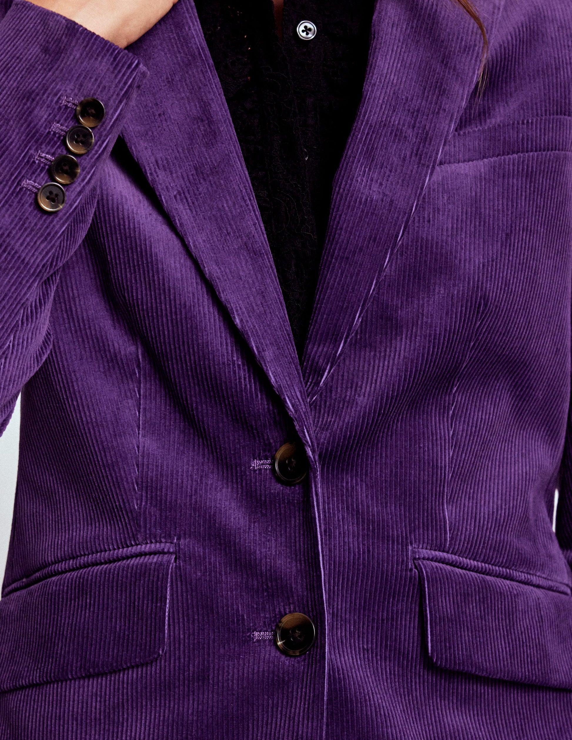 Stamford Cord Blazer-Mystical Purple-2