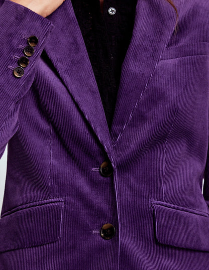 Stamford Cord Blazer-Mystical Purple-2