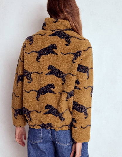 Westminster Borg Jacket-Hazelnut Brown, Leaping Tiger-3