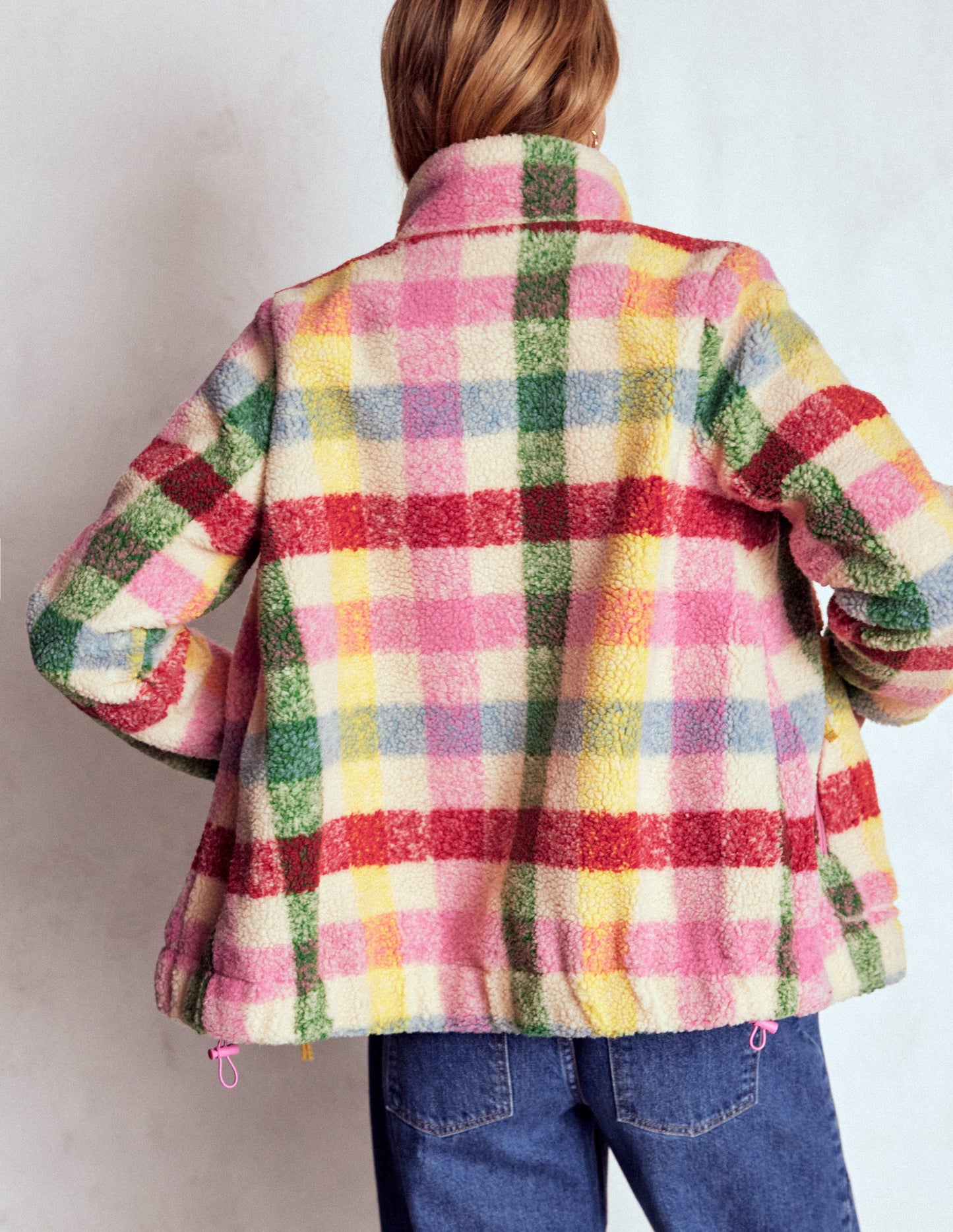 Westminster Borg Jacket-Multi, Check