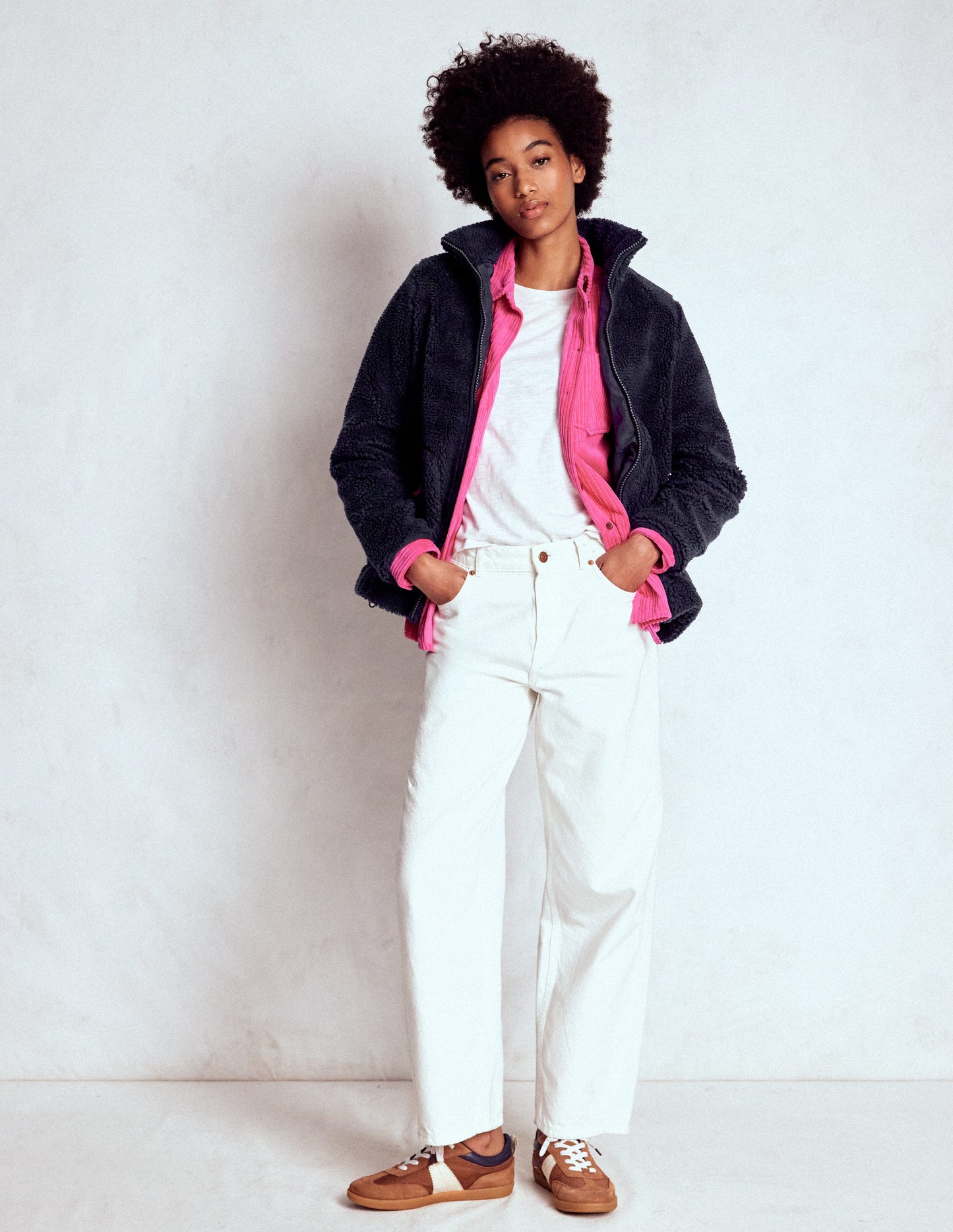 Westminster Borg Jacket-Navy