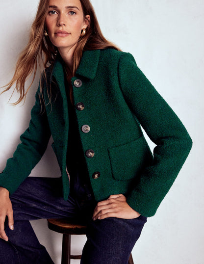 Knightsbridge Wool Jacket-Emerald Night-1