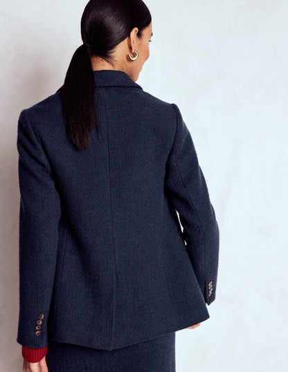 Stamford Texture Blazer-Navy Texture-3