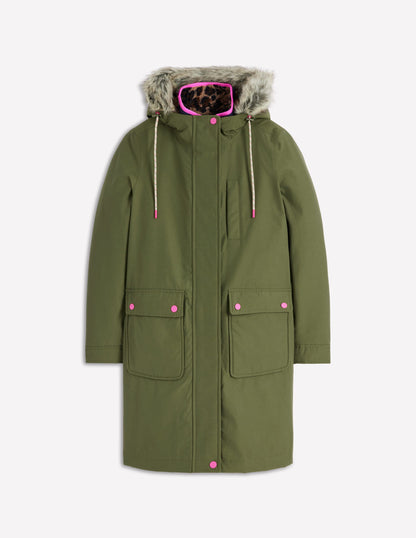 4-In-1 Hooded Parka-Woodland Green-7