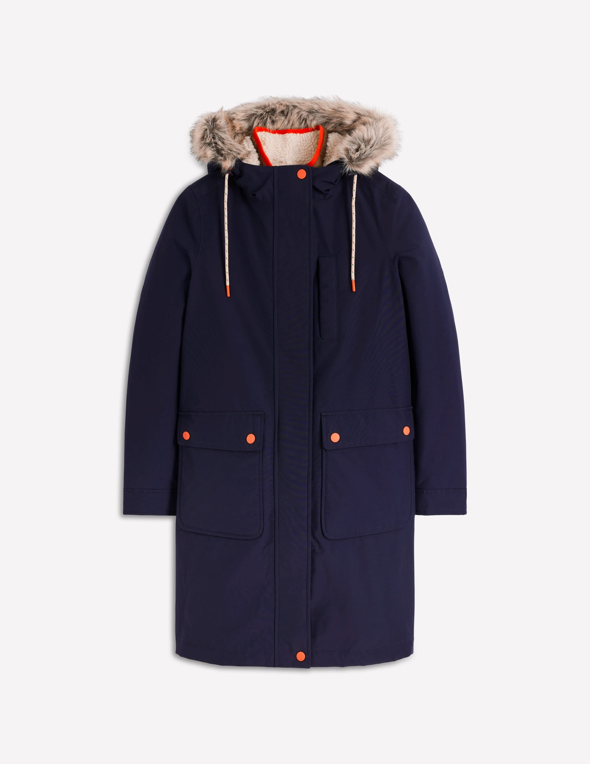 4-In-1 Hooded Parka-Navy - Image 7