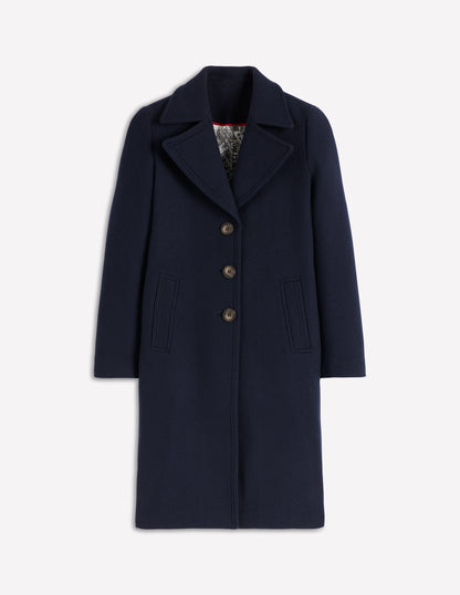 Newport Wool Coat-Navy-5