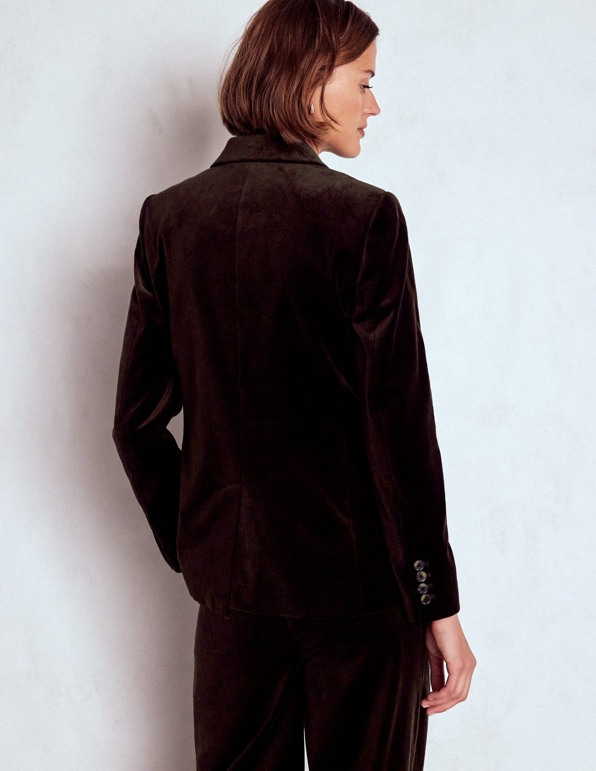Stamford Velvet Blazer-Espresso-3