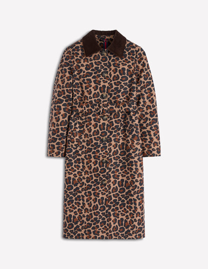 Lancaster Belted Mac-Leopard-6