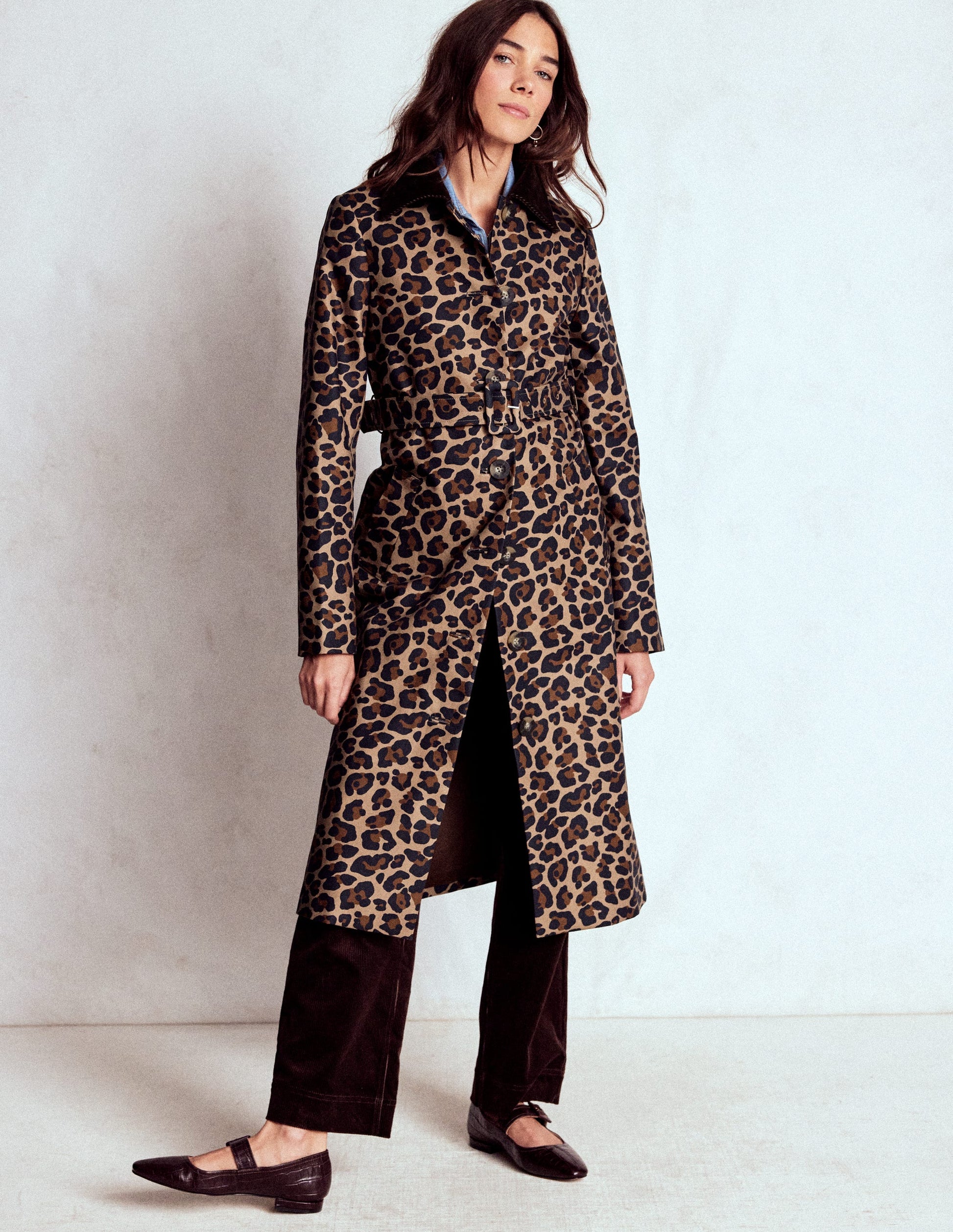 Lancaster Belted Mac-Leopard-5