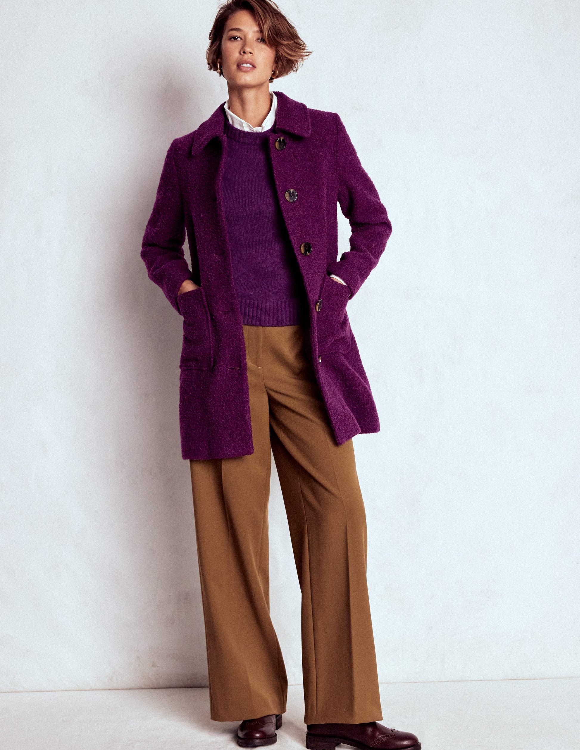 Carlisle Wool Coat-Plum Jam-4