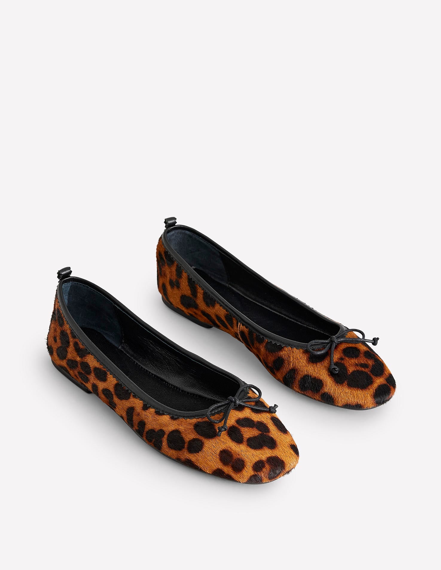 Kitty Flexi Sole Ballet Pumps-Leopard-3