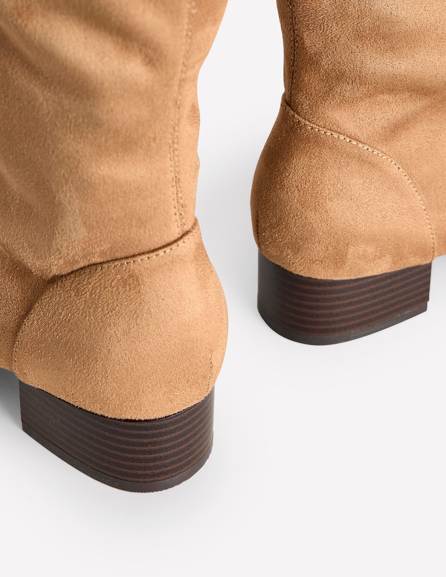 Flat Stretch Knee Boots-Acorn - Image 4