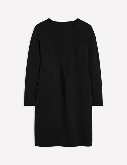 Cornelia Ottoman Dress-Black-5