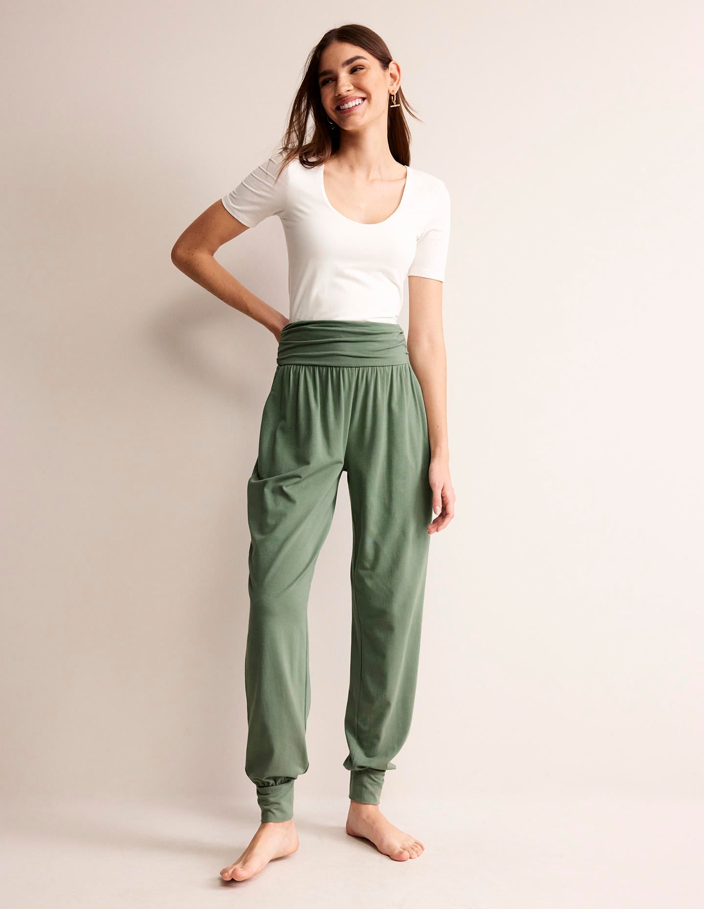 Hareem Jersey Joggers-Alder - Image 1