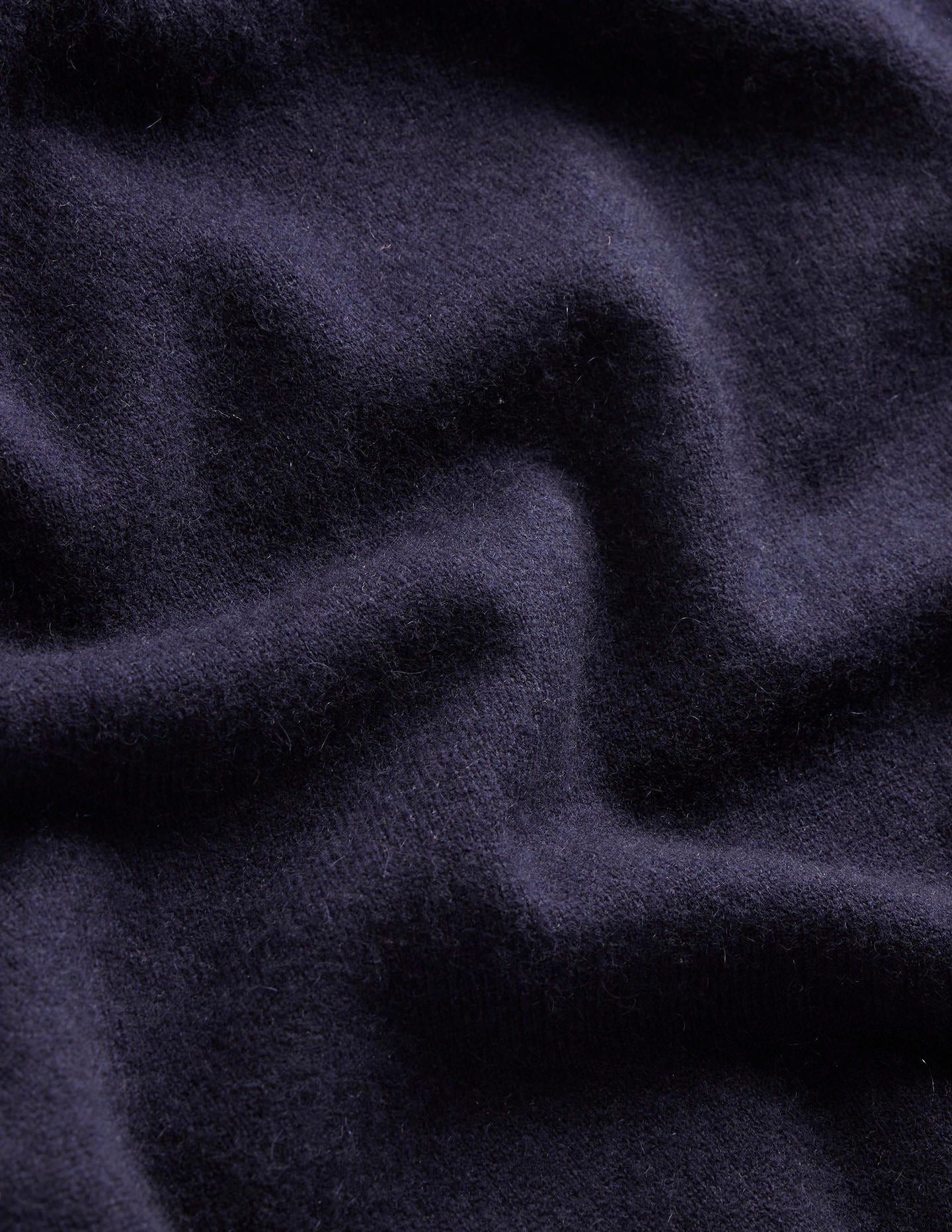 Eva Cashmere Tank-Navy - Image 6