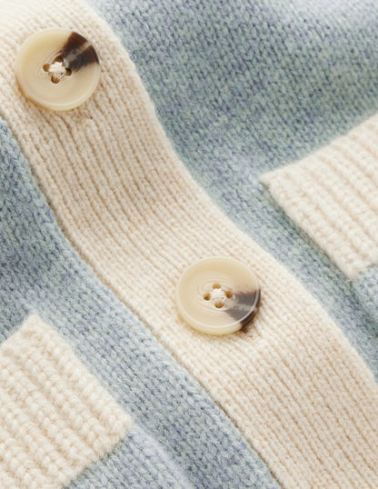 Marion Merino Cardigan-Snowbird Blue, Navy-7