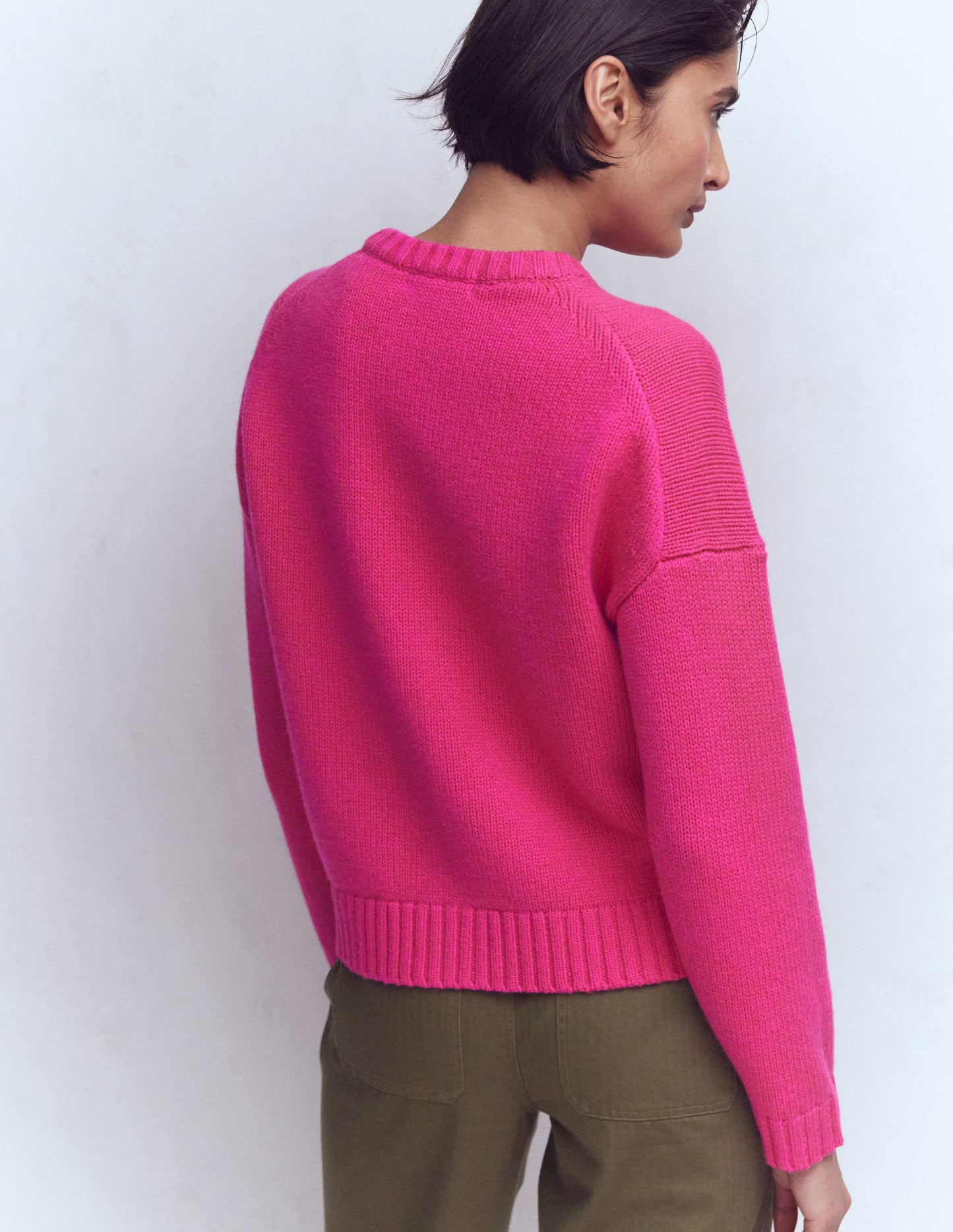 Maya Zip-up Jacket-Flamboyant Pink