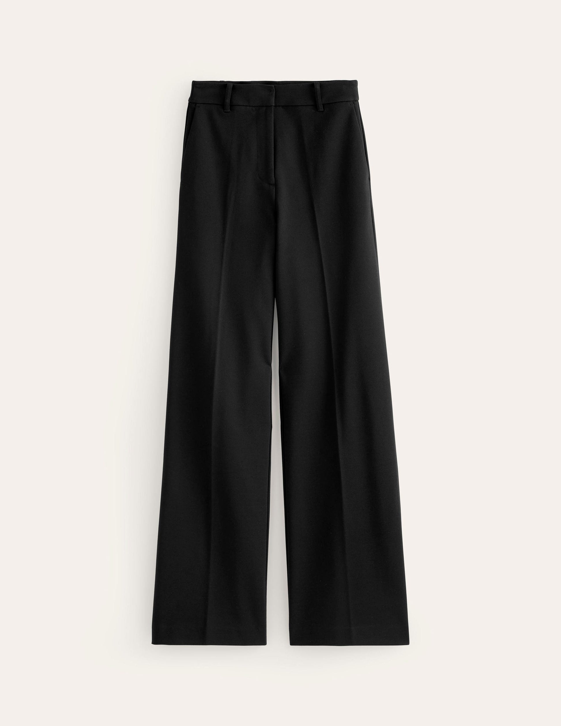 Westbourne Ponte Trousers-Black-5