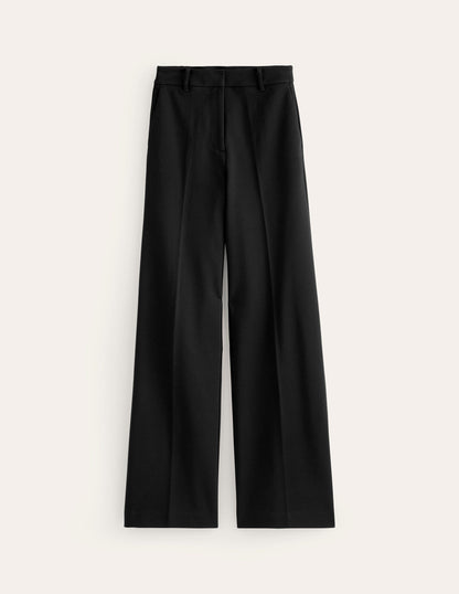 Westbourne Ponte Trousers-Black-5