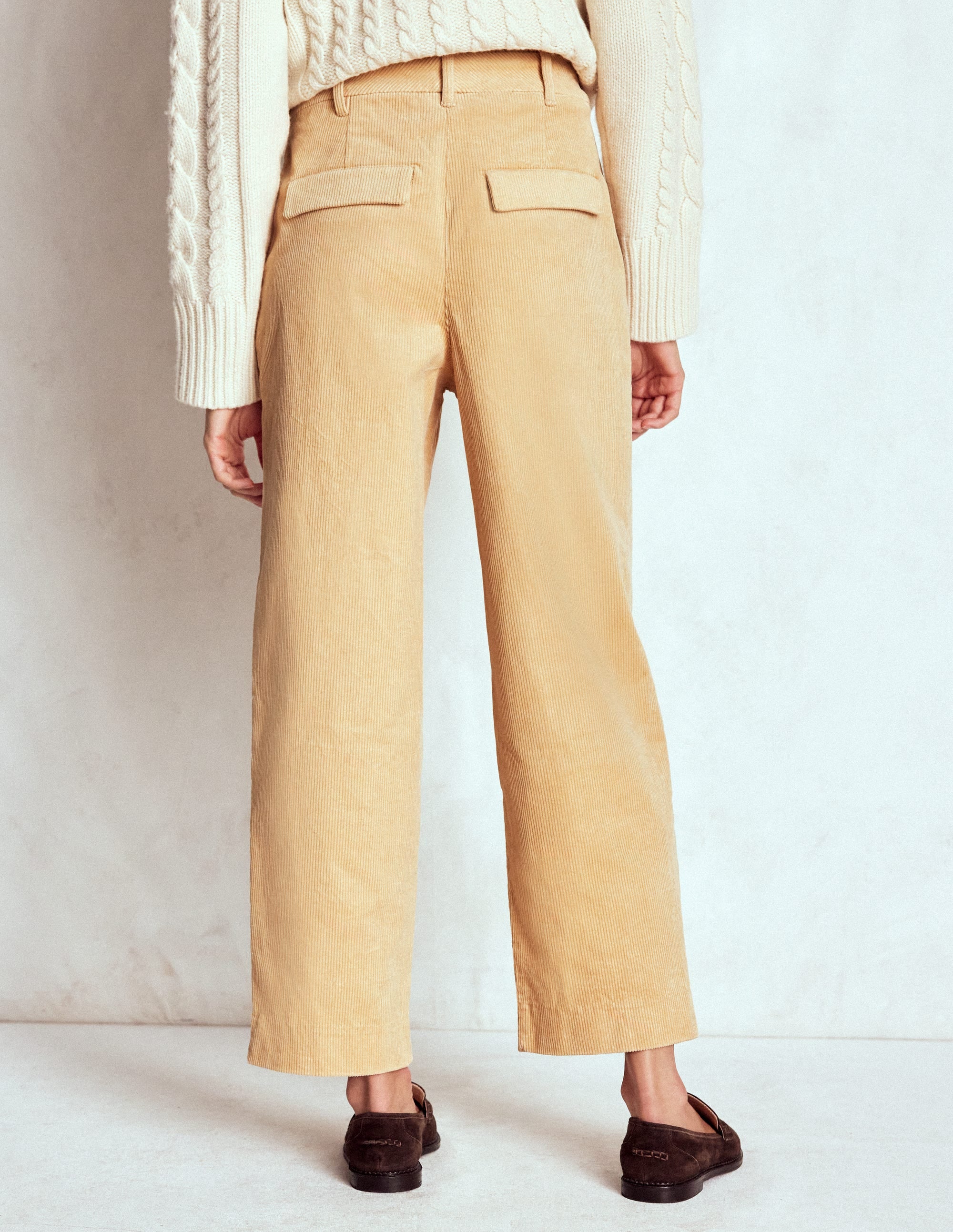 Bloomsbury Cord Trousers-Stone - Image 3