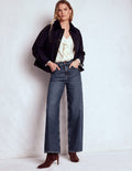 Mid Rise Relaxed Leg Jeans-Dark Vintage