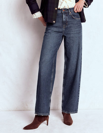 Slouch Leg Jeans-Dark Vintage-4