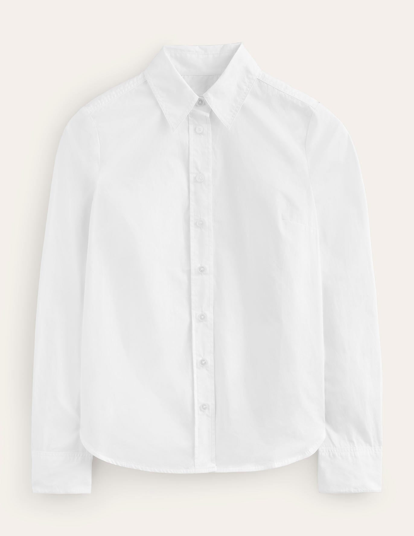 Sienna Cotton Shirt-White