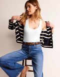 Double Layer Scoop Neck Vest-White