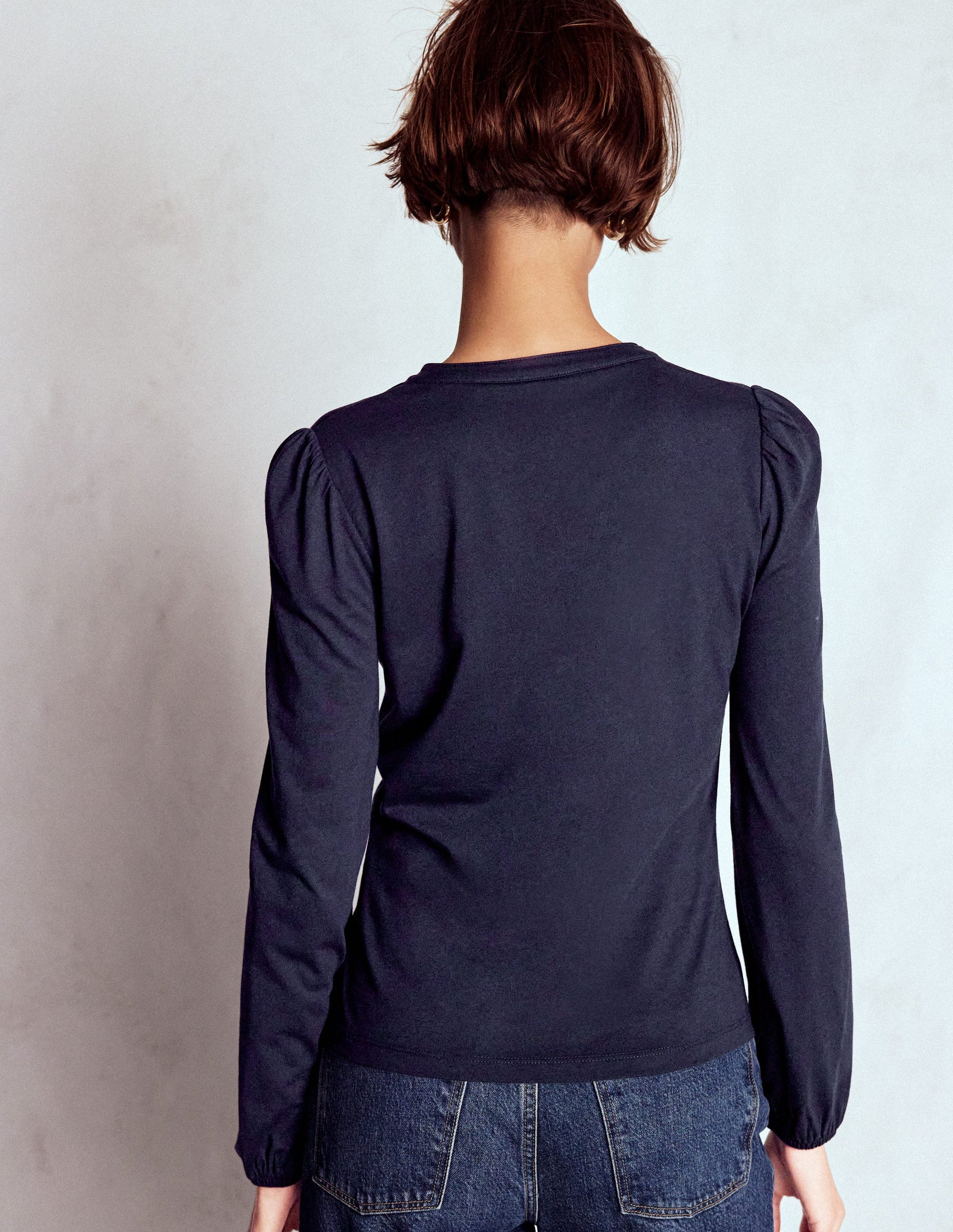 Supersoft Notch Top-Navy-3