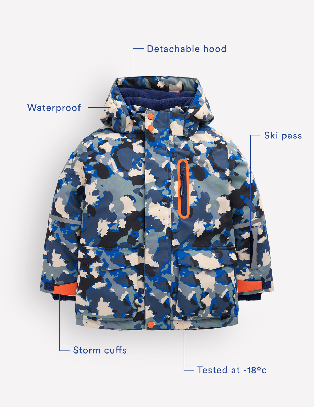 All-weather Waterproof Coat-Phantom Camo - Image 3