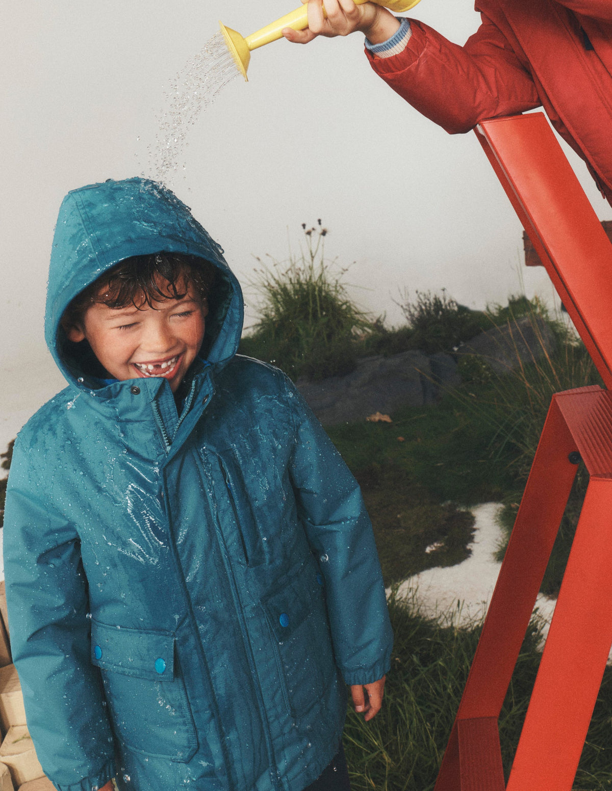 4-in-1 Waterproof Coat-Storm Blue-1
