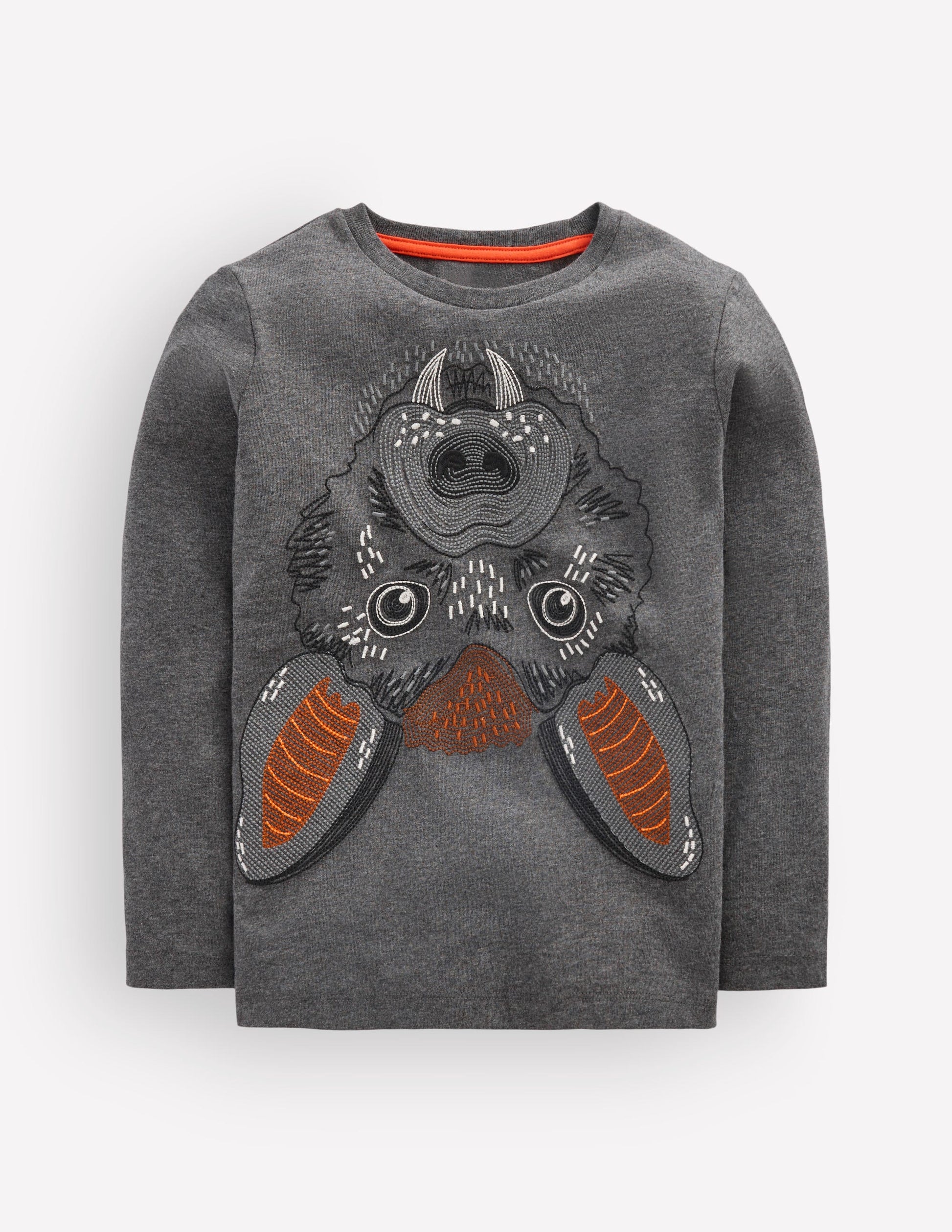 Glow Superstitch T-shirt-Shadow Grey Bat-2