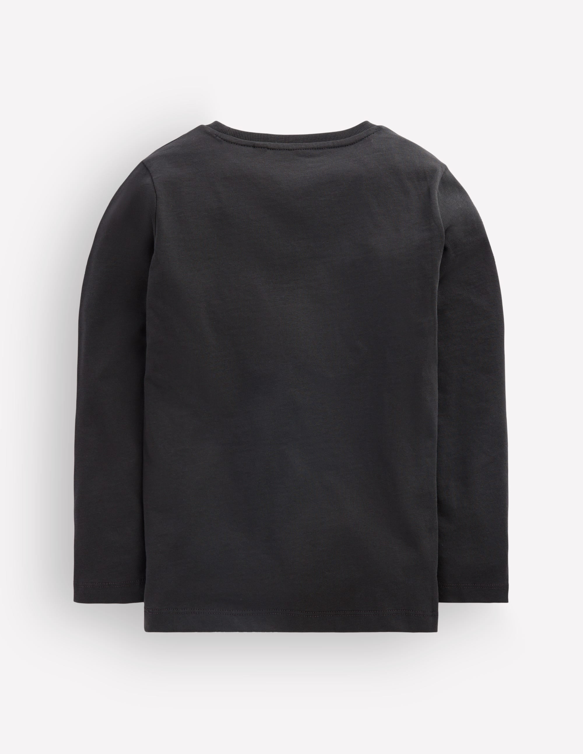 Long Sleeve Glow T-shirt-Shadow Grey, Skeleton Band - Image 2