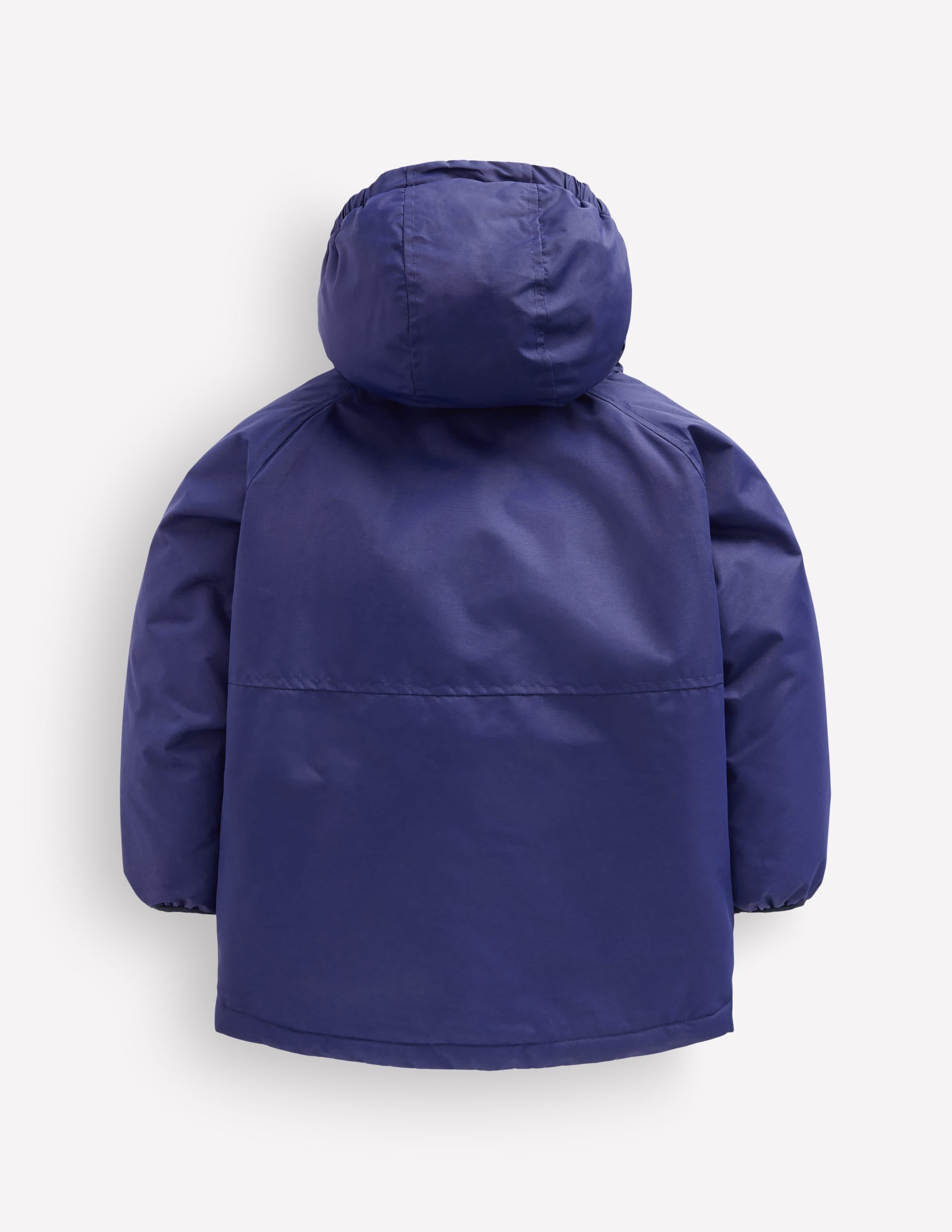 Boys Borg Lined Anorak-MAZARINE BLUE - Image 2