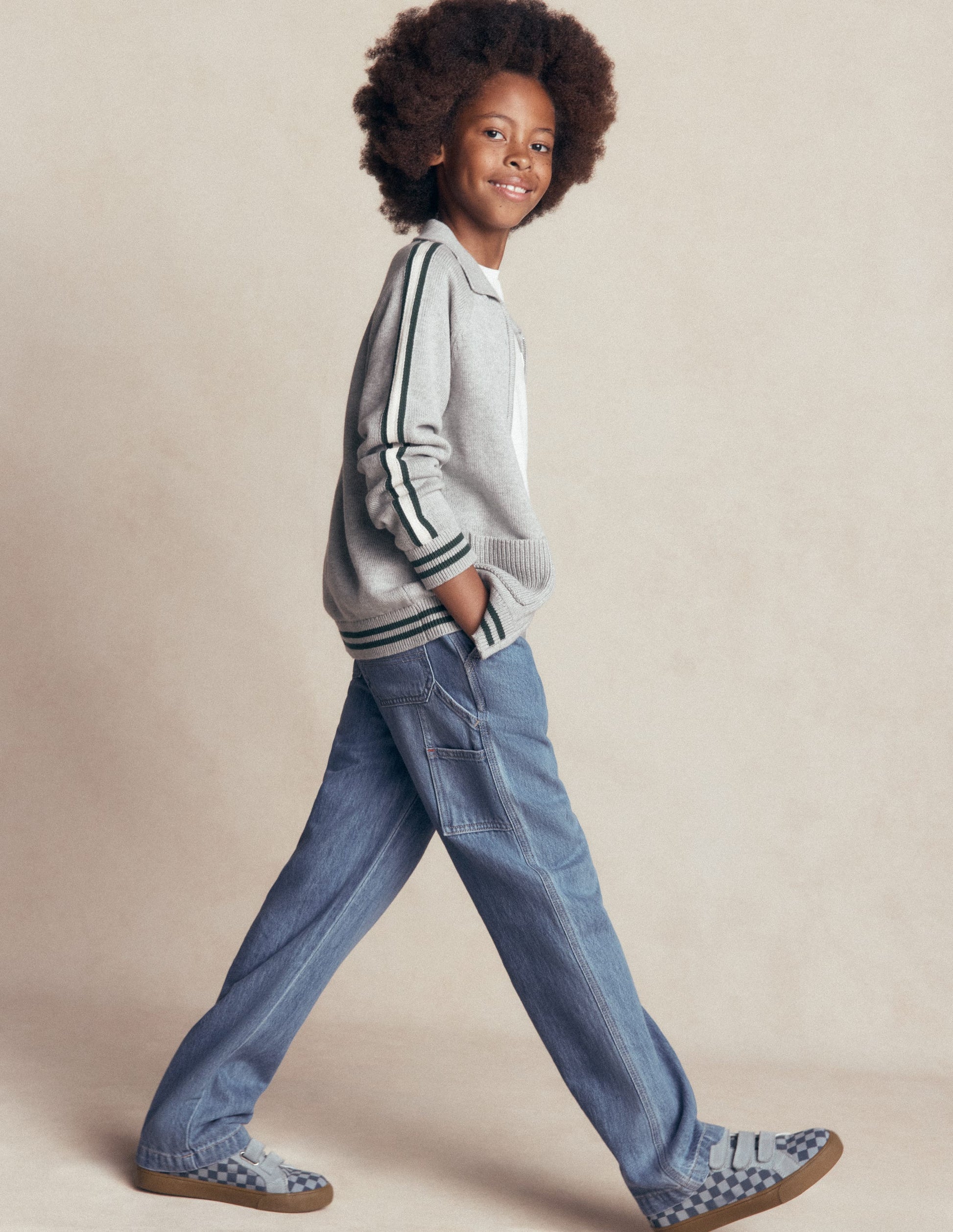 Pull-on Carpenter Jeans-Light Wash-3