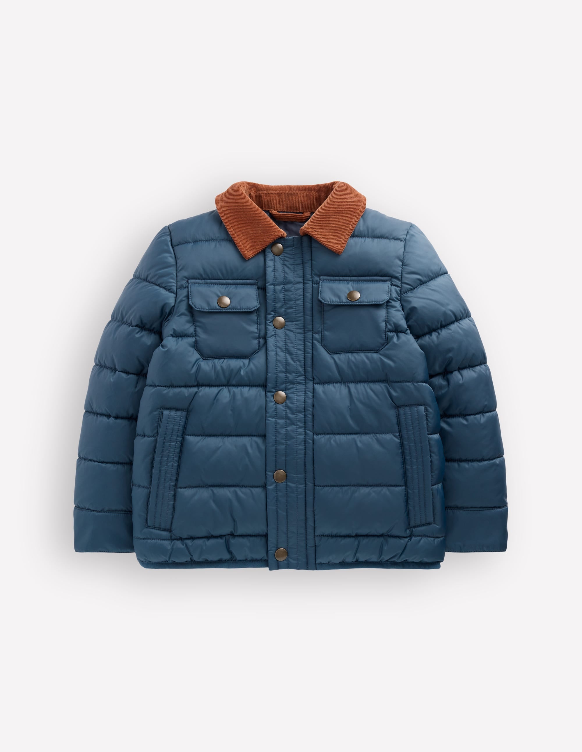 Smart Padded Jacket-Blue - Image 1