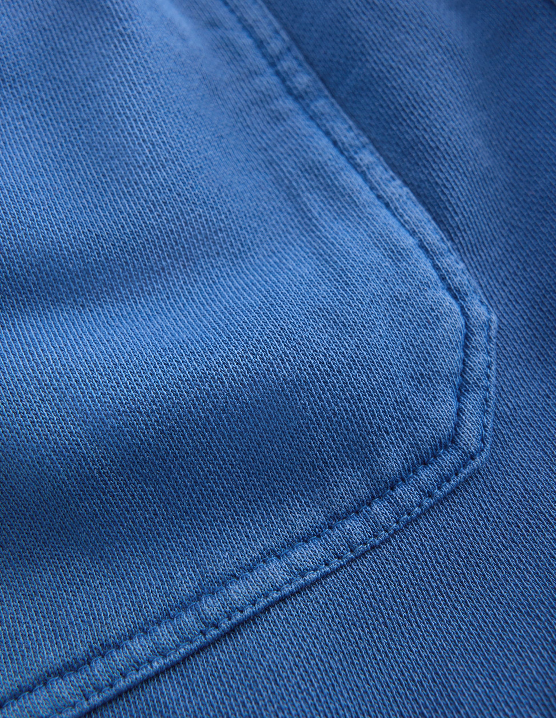 Garment Dye Tapered Joggers-Denim Blue-3