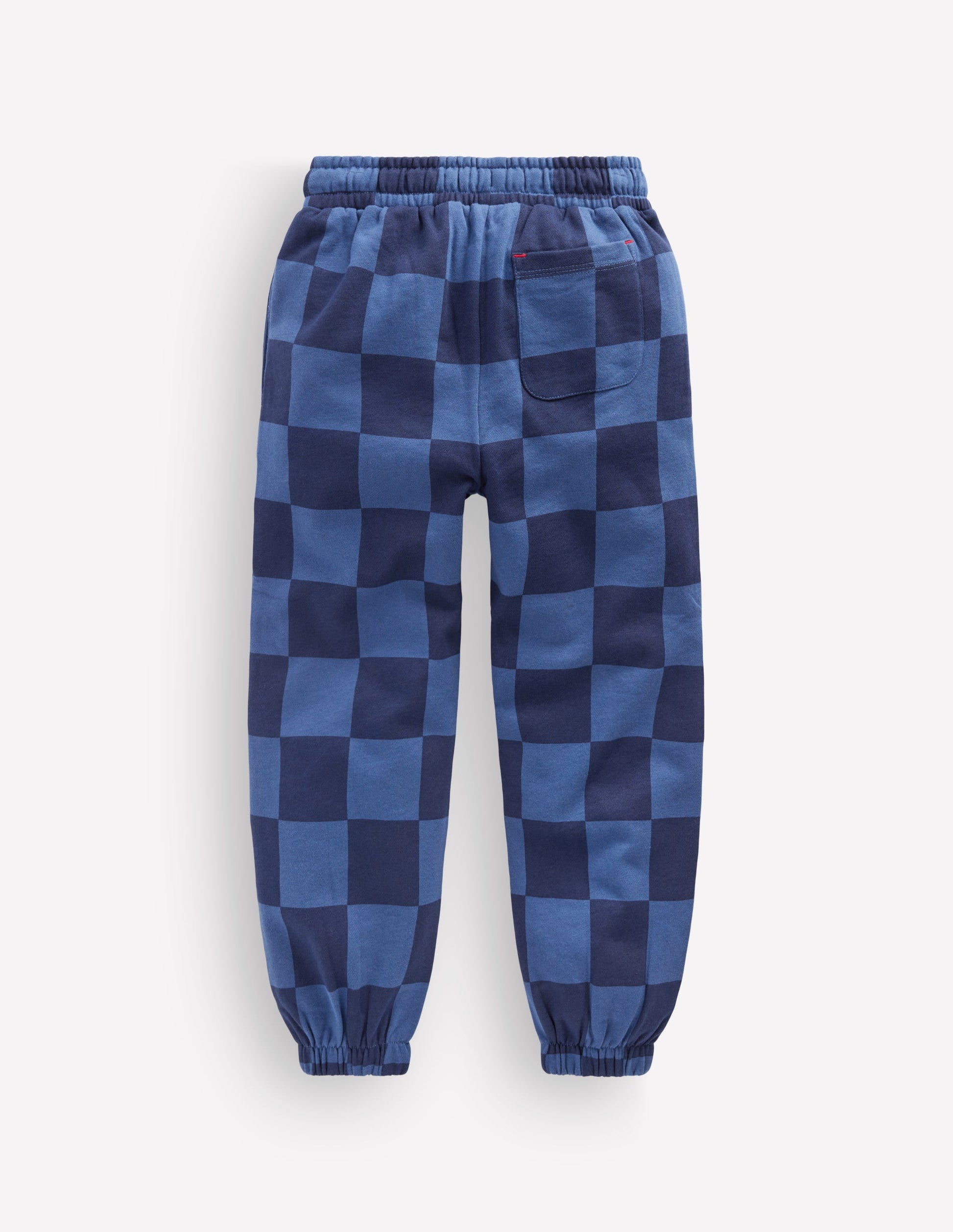 Relaxed Printed Joggers-College Navy / Denim Blue-2